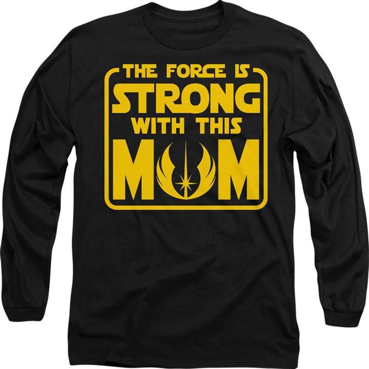 Produktbild Star Wars Force Is Strong With Mum TShirt Muttertag (XXL)