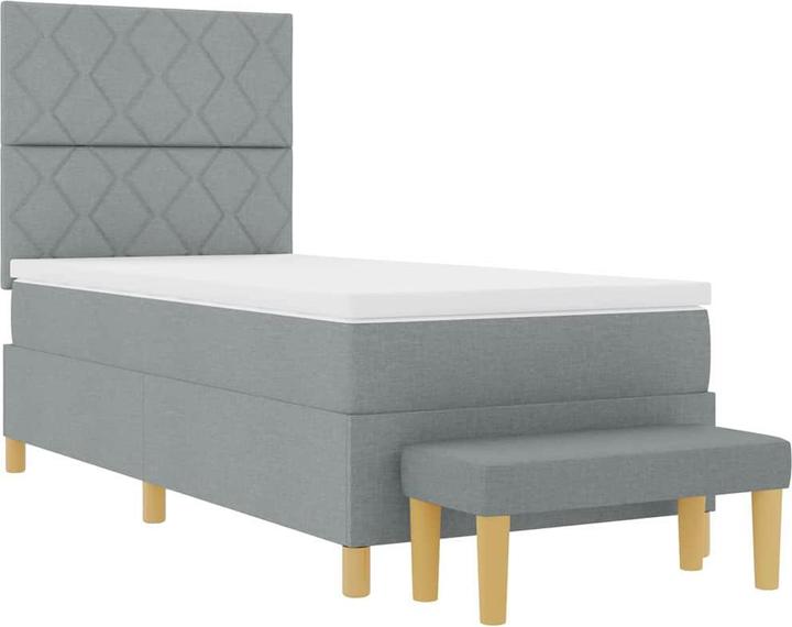 Actual product image VidaXL Box spring bed (100 x 200 cm)