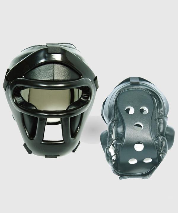 Produktbild Budo.ch Kopfschutz mit Plastik Gitter (M)