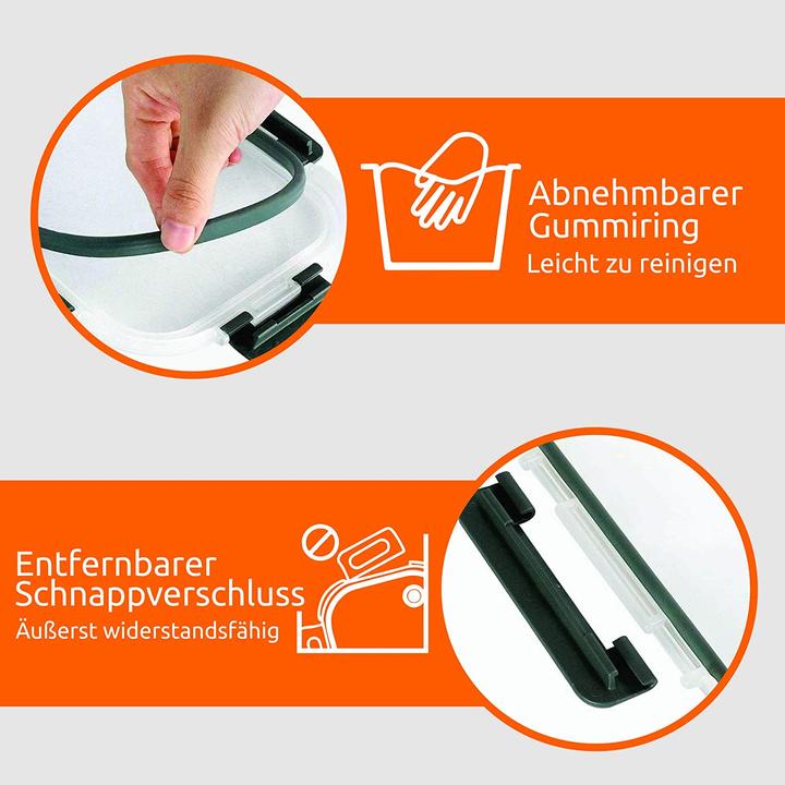Produktbild Zoë & Mii Glas Frischhaltedosen-Set, 4 teilig