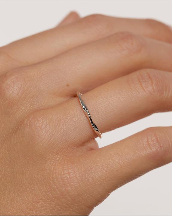 Immagine prodotto Pd Paola PDPAOLA - Bastone minimalista ½ prsten SPIRAL Argento AN02-804 - Circuito: 52 mm (52, 925 Argento)