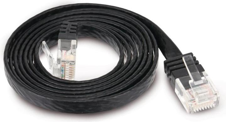 Produktbild Tecline Netzwerkkabel Cat6 slim 7,5m (U/UTP, CAT6, 7.50 m)