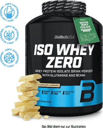 Produktbild Biotech USA Iso Whey Zero (Weisse Schokolade, 1 Stk., 2270 g)