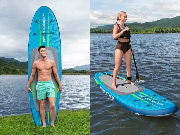 Actual product image Bestway Hydro Force Aqua Journey Inflatable Stand-Up Paddleboard Set 2.74 m