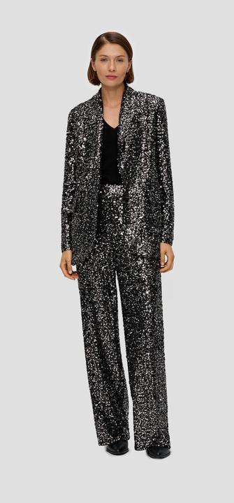 Immagine prodotto s.Oliver Klassischer Blazer mit Pailletten (36)