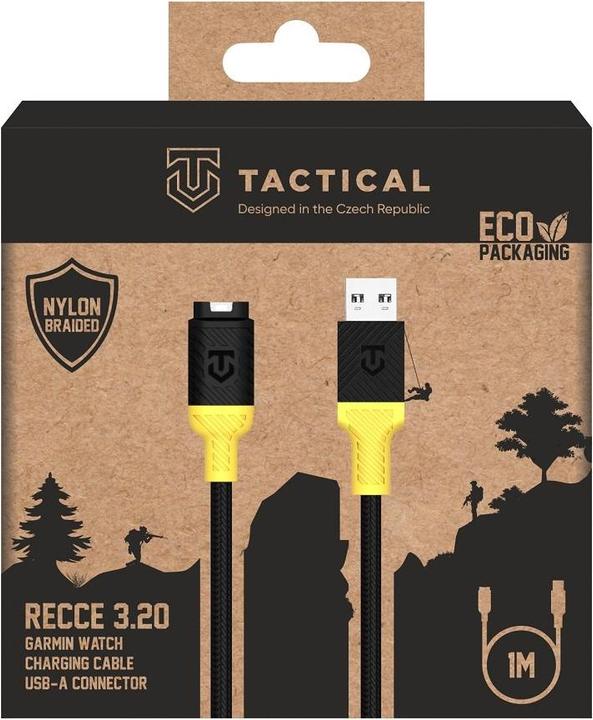 Produktbild Source Tactical Recce 3:20 cable for Garmin USB-A Black/Yellow