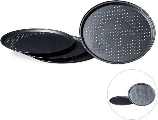 Produktbild Relaxdays Pizzableche Set