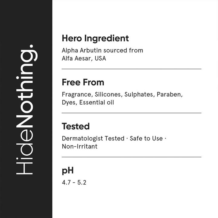 Actual product image Minimalist Alpha Arbutin 02% Face Serum (30 ml)