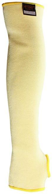 Nitras TAEKI Schnittschutz-Armschoner, TAEKI-Spezialgarn, gelb (Farbcode: 4300), Länge 45 cm, sehr h (One Size)