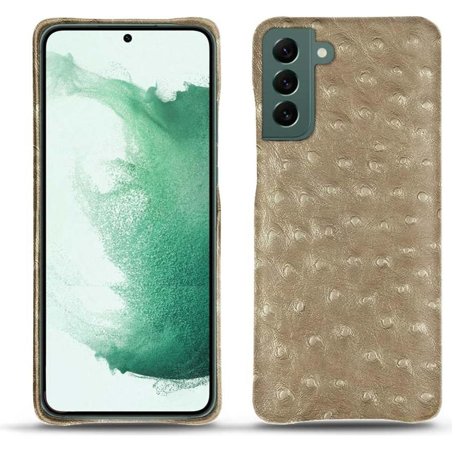Thumbnail - Noreve Lederschutzhülle (Samsung Galaxy S22+ 5G), Smartphone Hülle, Beige
