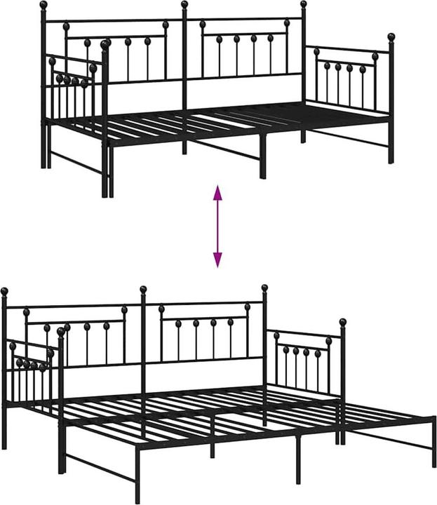 Actual product image vidaXL Tagesbettrahmen (90 x 200 cm)