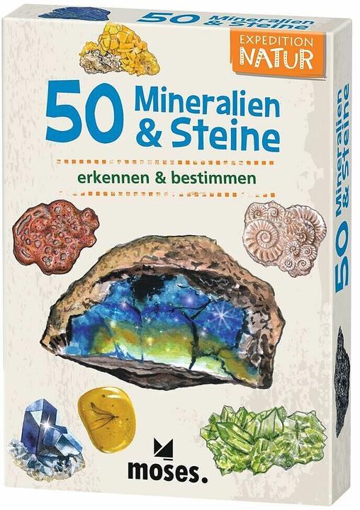 Expedition Natur: 50 Mineralien und Steine, Edelsteine, Gold, Silber und Co. erkennen und bes
