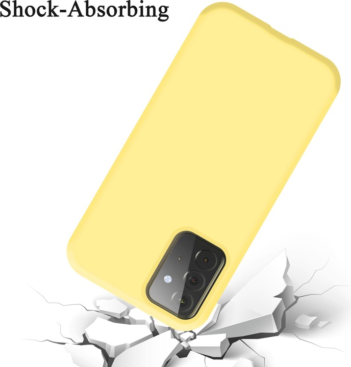Produktbild Cadorabo TPU Liquid Silicone Case Cover (Samsung Galaxy A72)