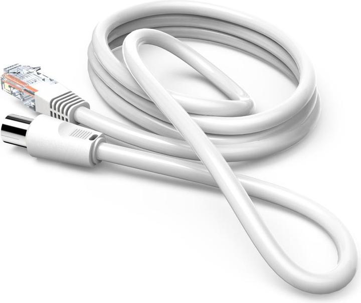 Immagine prodotto Hama Antennen-Kabel - Koax-Stecker - RJ45-Stecker (75 dB, Cavi antenna)
