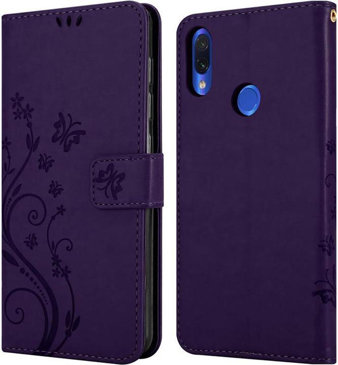 Actual product image Cadorabo Flower Book Cover (Xiaomi Redmi Note 7)