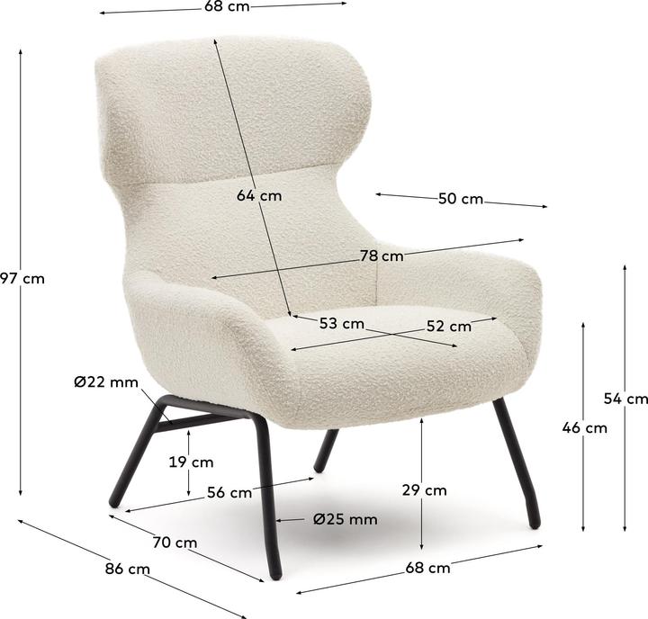Actual product image Kave Home Belina