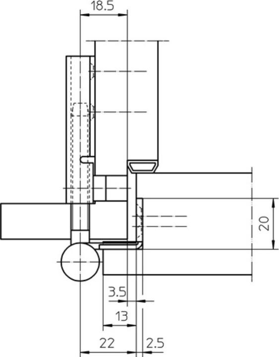 Produktbild Simonswerk Flügelteil VARIANT V 0037 WF