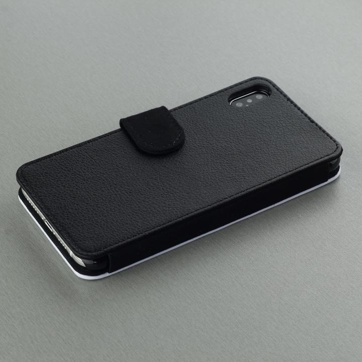 Produktbild PhoneLook Hülle Wallet schwarz Skull 02 (Apple iPhone XS Max)