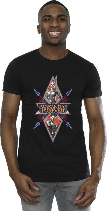 Produktbild Wakanda Forever Tribal Spear Chest TShirt (S)