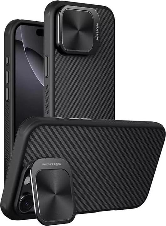 Image du produit Nillkin - CarboProp Magnetic (without Camera Cutout) - iPhone 16 Pro - Black (Apple iPhone 16 Pro)