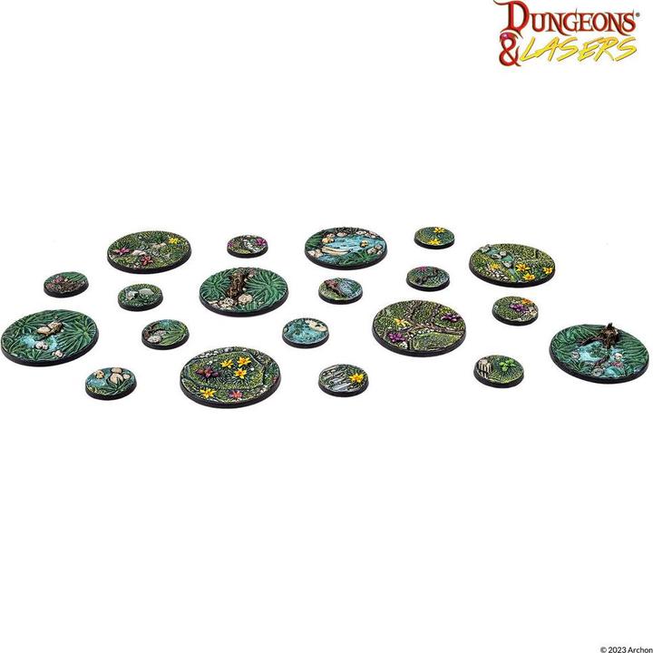 Actual product image Archon Studio Dungeons & Lasers - Detailed Bases Pack (English)