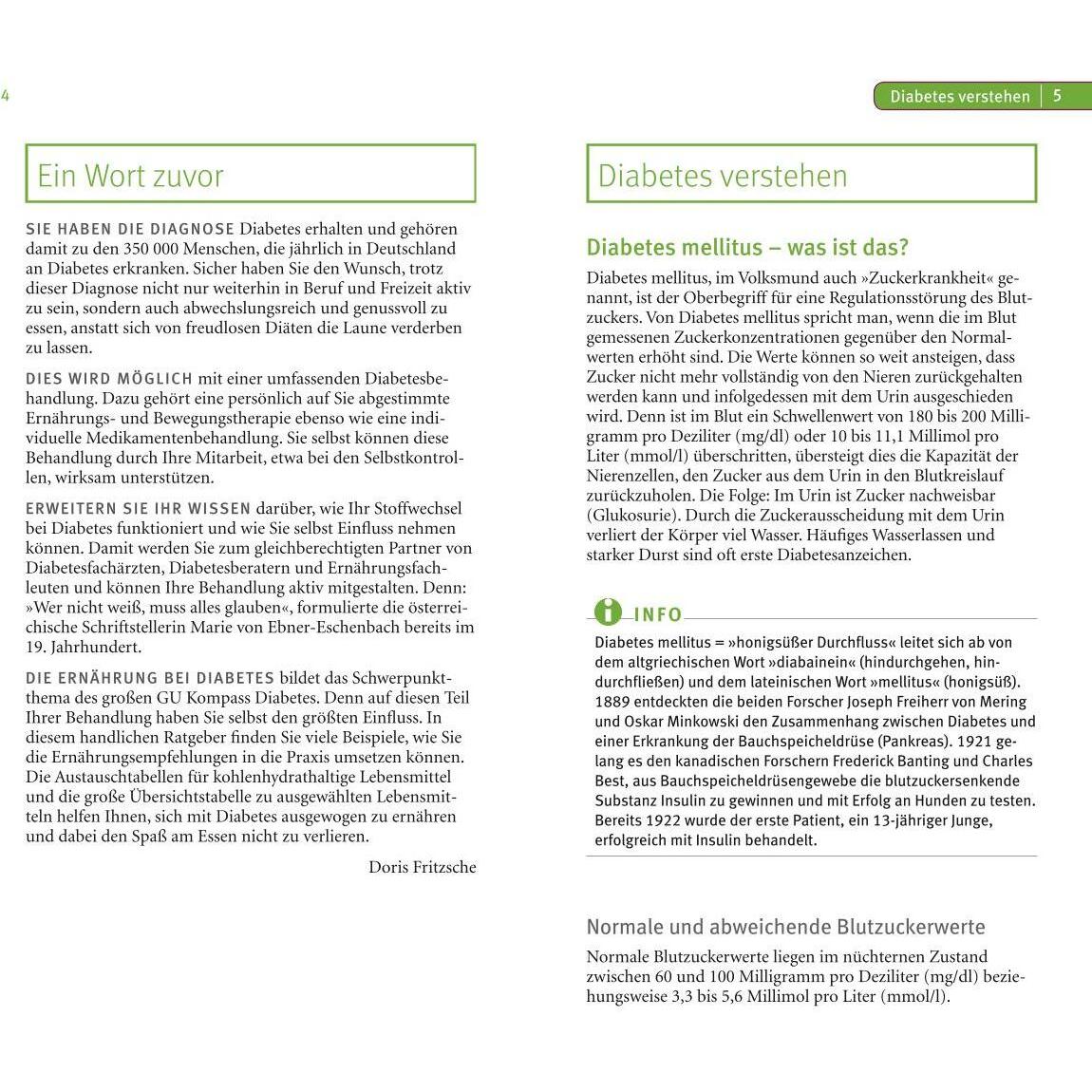 Thumbnail - Diabetes, Ratgeber von Doris Fritzsche