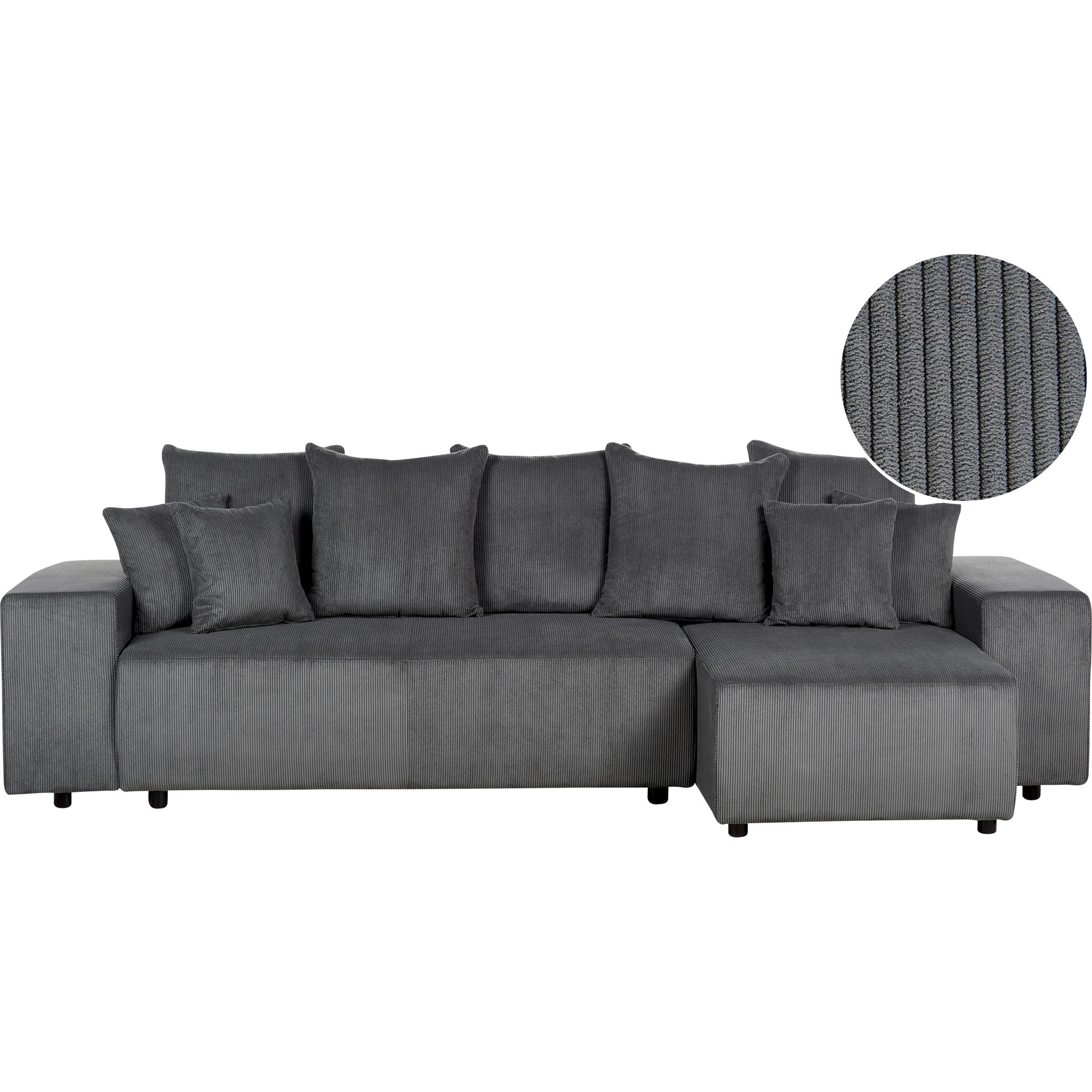 Beliani, Sofa, Luspa (Ecksofa)