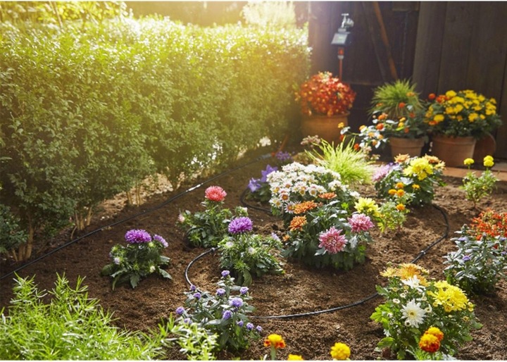 Produktbild Gardena Micro-Drip-System Start Set Gemüse-/Pflanzreihe (Tropfbewässerung Set)