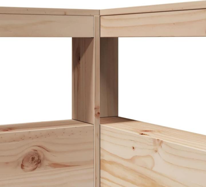 Actual product image vidaXL Solid wood bed (160 x 200 cm)