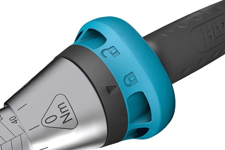 Immagine prodotto HAZET Chiave dinamometrica 5122-3CT ∙ Nm min-max: 40 - 200 Nm ∙ Tolleranza: 3% ∙ Attacco quadro, ma… (1/2", 40 Nm, 200 Nm)