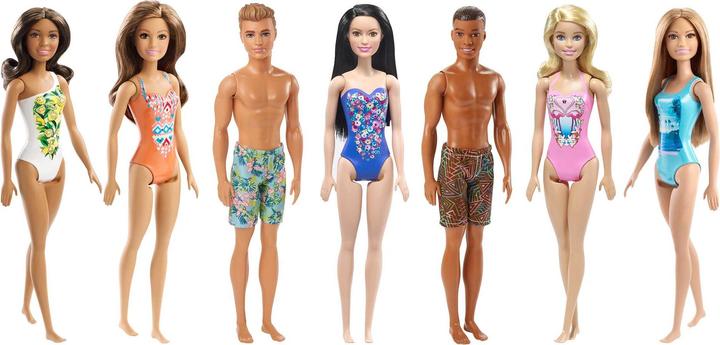Produktbild Barbie -BRB STRANDPUPPE AST DWJ99 WB6