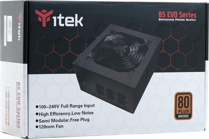 Produktbild Itek Alimentation ATX compatible BS650 Evo - 650W (650 W)