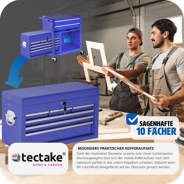 Image du produit tectake Chariot à outils (1 x)