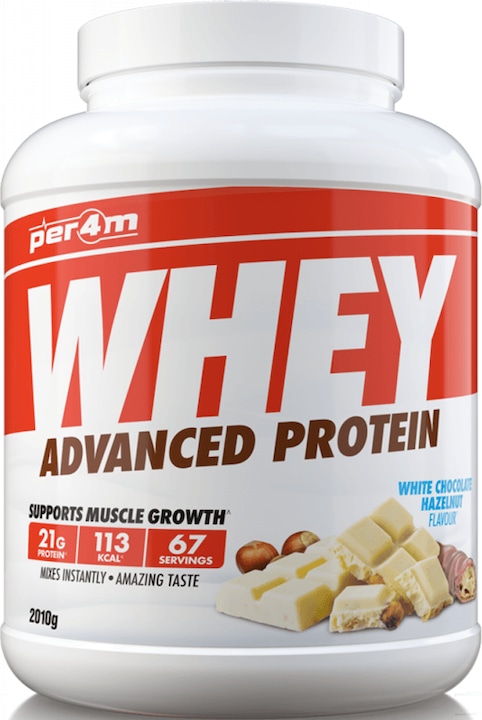 Actual product image Per4m Whey Advanced Protein (White Chocolate Hazelnut, 1 pcs., 2010 g)