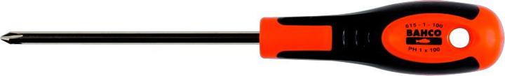 Actual product image Irimo Phillips screwdriver with rubberised handle, PH2 x 125 mm (Cross recess)