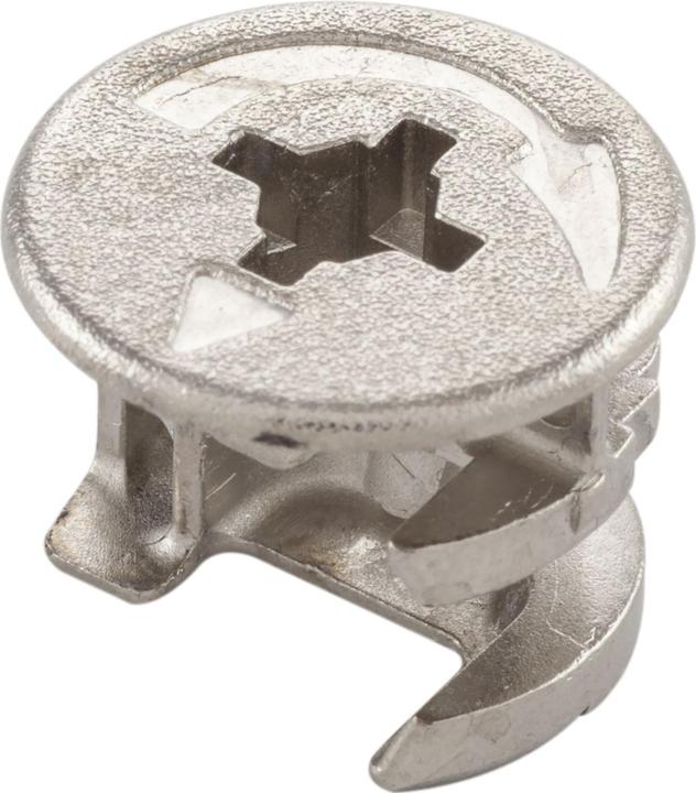 Actual product image Hettich Eccentric connecting fitting Rastex 15, for 18 mm shelves (Connection fitting, 200 pcs.)