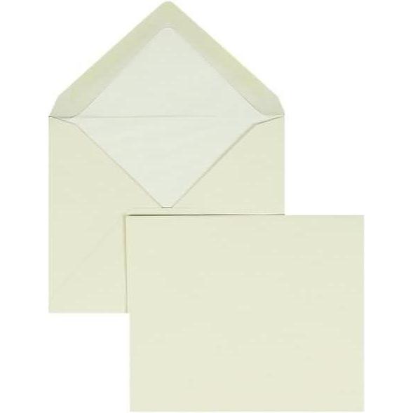 Thumbnail - Blanke, Briefumschlag, Briefumschläge 125x140mm 100g/qm gummiert VE=100 Stück chamois (100 x)