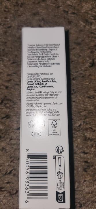 Actual product image Olaplex No. 0.5 Scalp Longevity Treatment (50 ml)