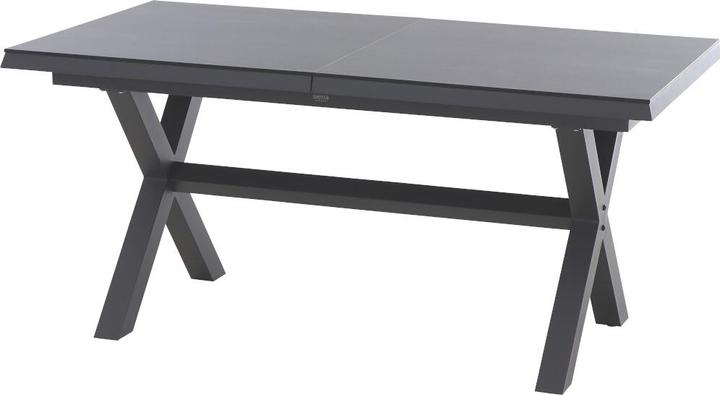 Image du produit Siena Garden Sincro Ausziehtisch 200/260x100cm matt anthrazit / HPL ferro (200 cm)