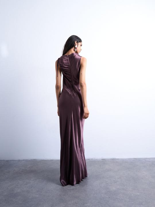 Actual product image Spokey Normal geschnitten Rundhals Langes Kleid Party-Kleid (38)