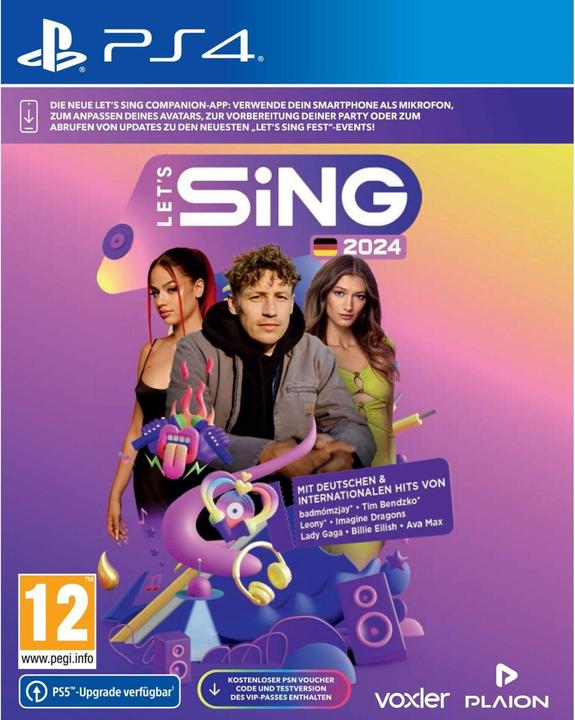 Image du produit Ravenscourt Let's Sing 2024 French Version (PS4, DE)