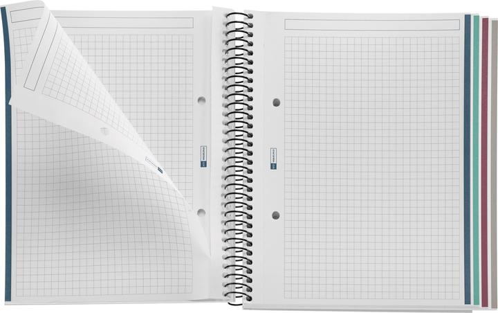 Actual product image Miquelrius Message Notebook (A5, Checked, Hardcover)