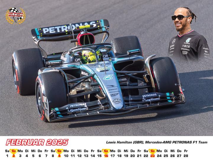 Produktbild Formel 1 Kalender 2025