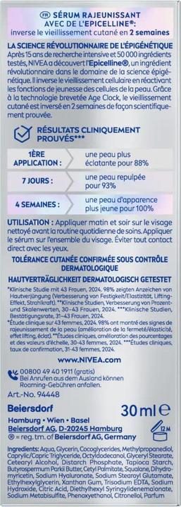 Image du produit NIVEA Cellular Epigenetics (30 ml)