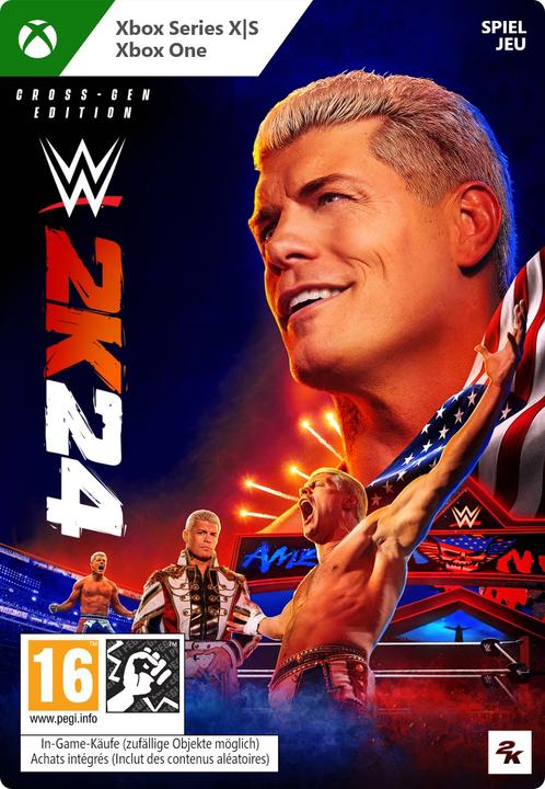 Produktbild Microsoft Xbox WWE 2K24 CrossGen Download Code