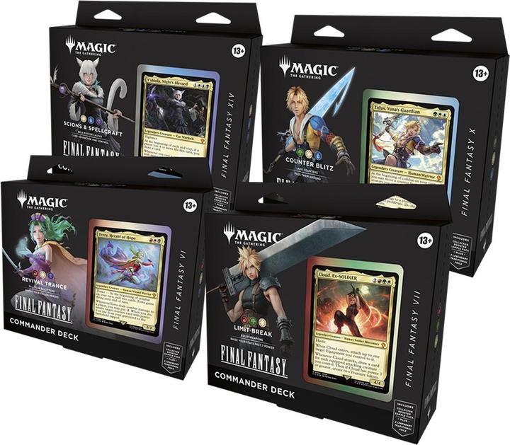 Immagine prodotto Magic the Gathering Magic Final Fantasy Commander Deck Set EN (Inglese, Comandante)