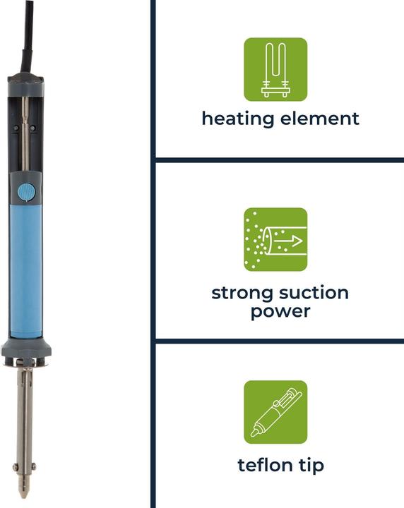 Produktbild Velleman Vacuum Desoldering Pump With Heater 30W