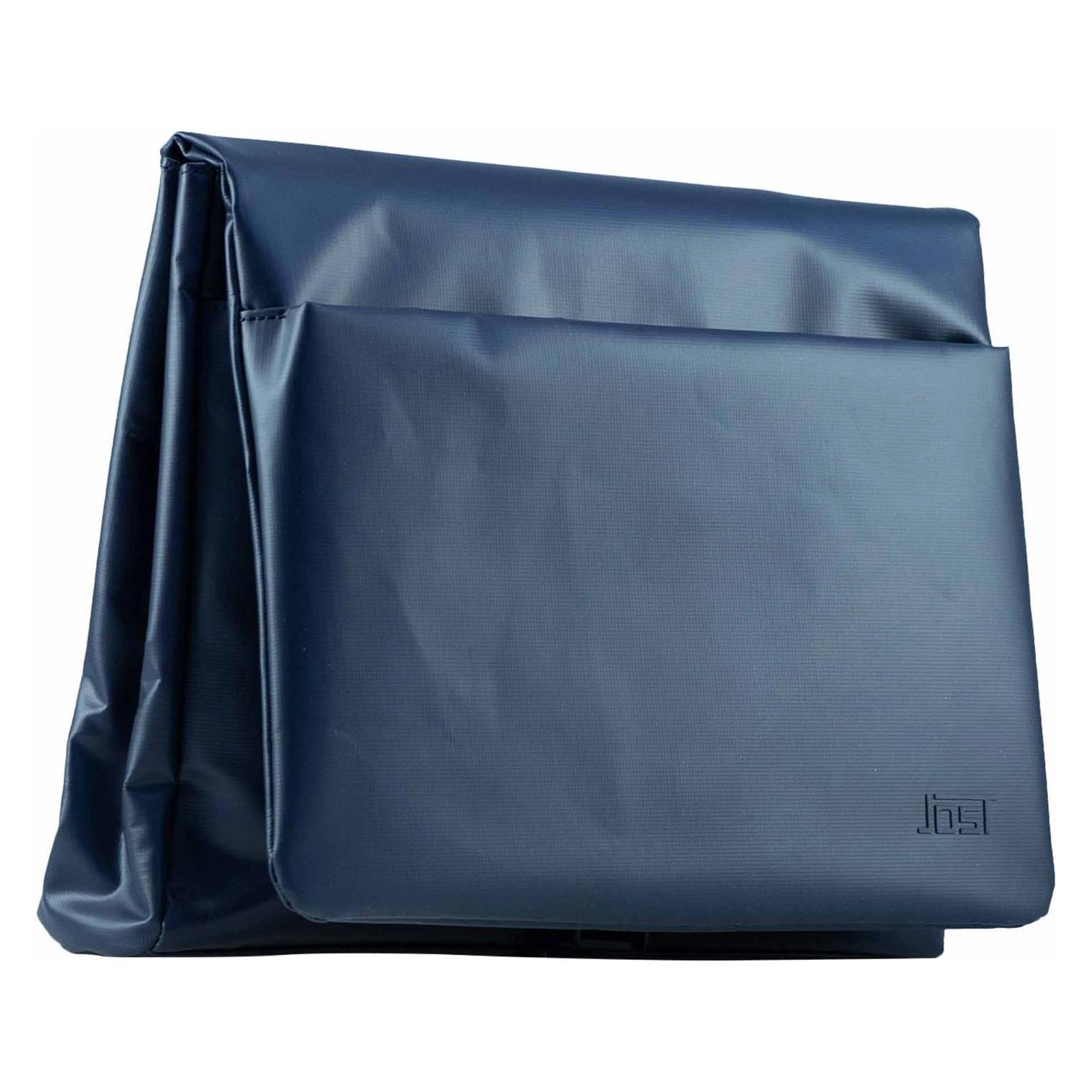 Jost, Herren, Handtasche, Tolja Messenger 38 Cm Laptopfach, Blau