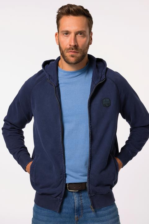 Image du produit JP1880 Sweat-shirt à capuche en molleton, look vintage - jusqu'au 7XL (XXL)