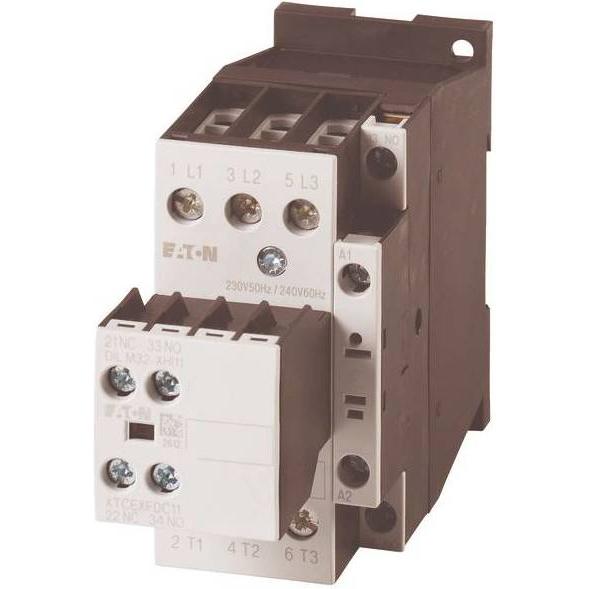 Eaton Leistungsschütz 2S1Ö 7.5kW/400V AC DILM17-21 230, Relais